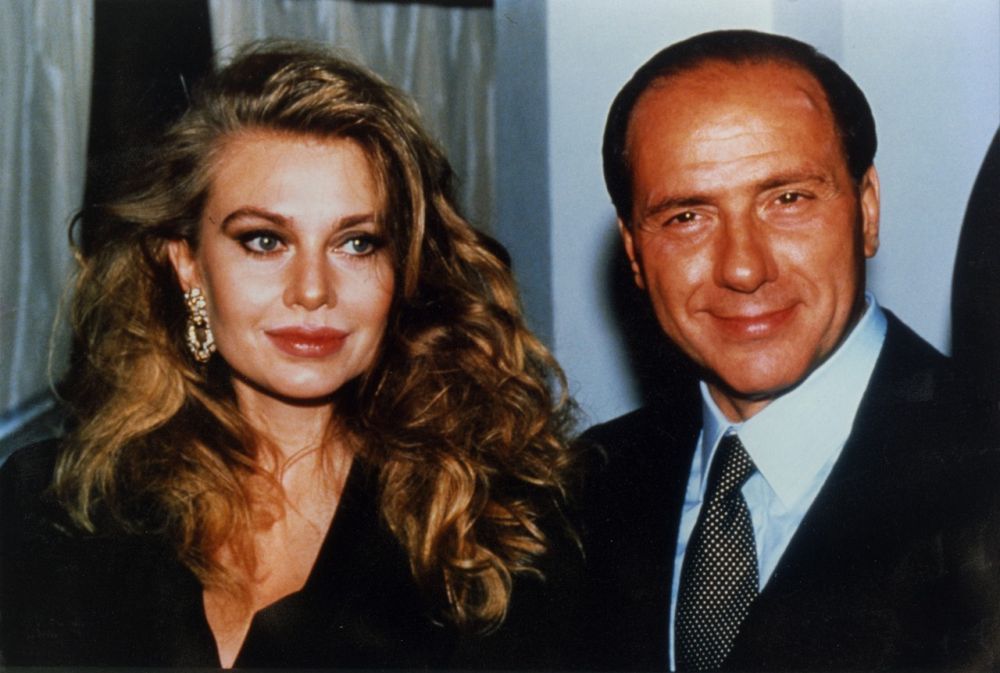 Silvio Berlusconi e Veronica Lario.